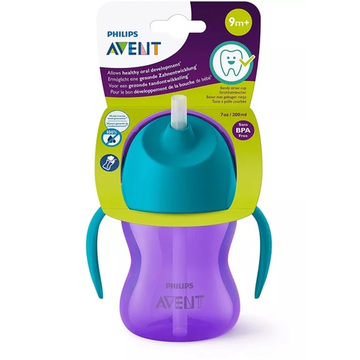 Bình tập uống chống tràn Philips Avent 200ml dành cho bé (quà tặng cho một số sản phẩm HiPP)