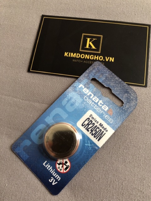 Viên pin CR2450 Renata Lithium 3V Chính Hãng Made In Swiss