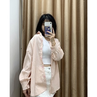 SƠ MI OVERSIZE MÀU PASTEL