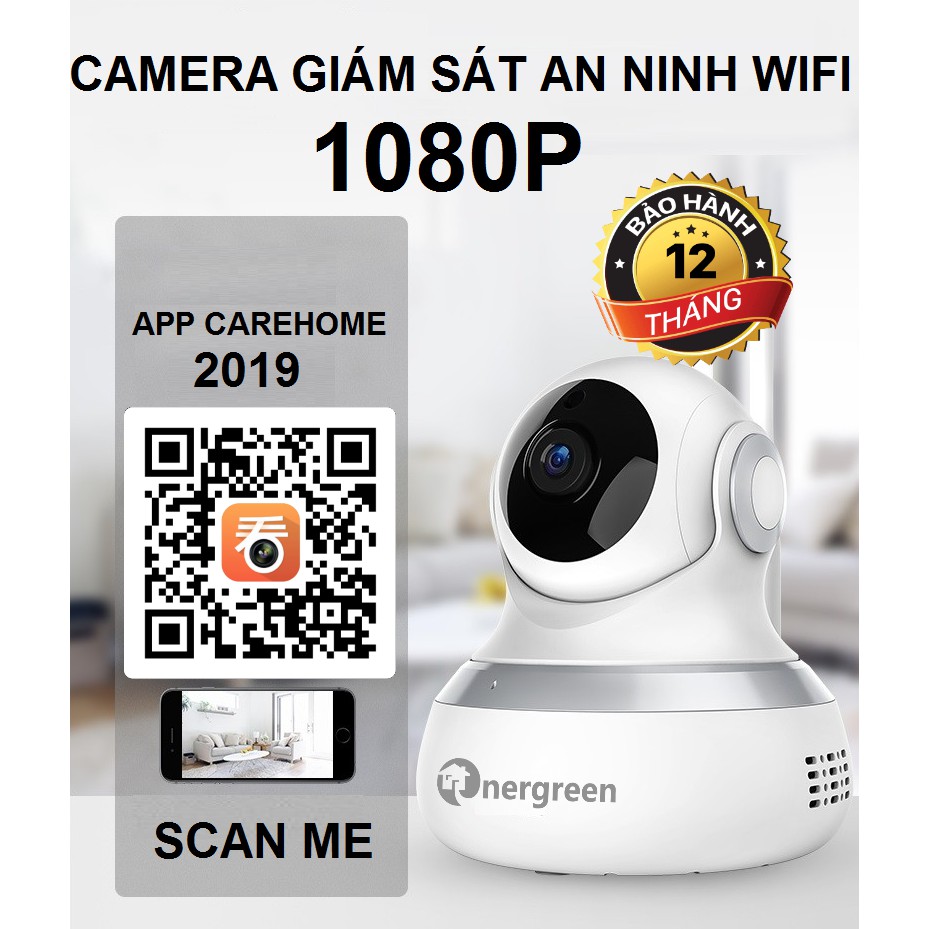 Camera IP Googa Giám Sát Không Dây Từ Xa 1080P Energreen