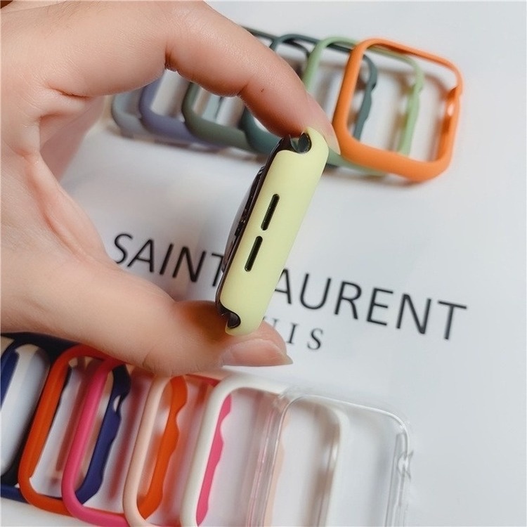 Khung Bảo Vệ Siêu Mỏng Bằng PC 41 45mm Cho apple watch series 7 45mm 41MM