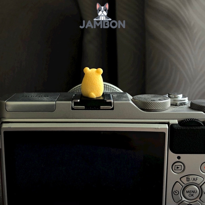 Hotshoe nắp che chân flash con hamster