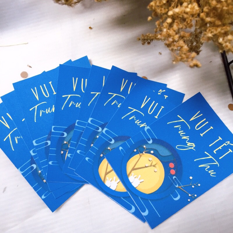 Thiệp Postcard   Noel 25/12, Happy Teacher's day 20/11, Women's Day 20/10, 8/3,Tết Trung Thu