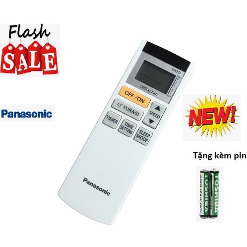 Điều khiển quạt trần Panasonic 60TDN1610ZM Hàng mới chính hãng cty Panasonic Việt Nam
