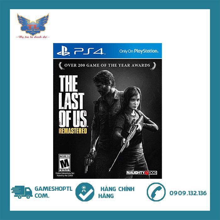Đĩa Game PlayStation PS4 Sony The Last Of Us Remastered Hệ Asia thumbnail