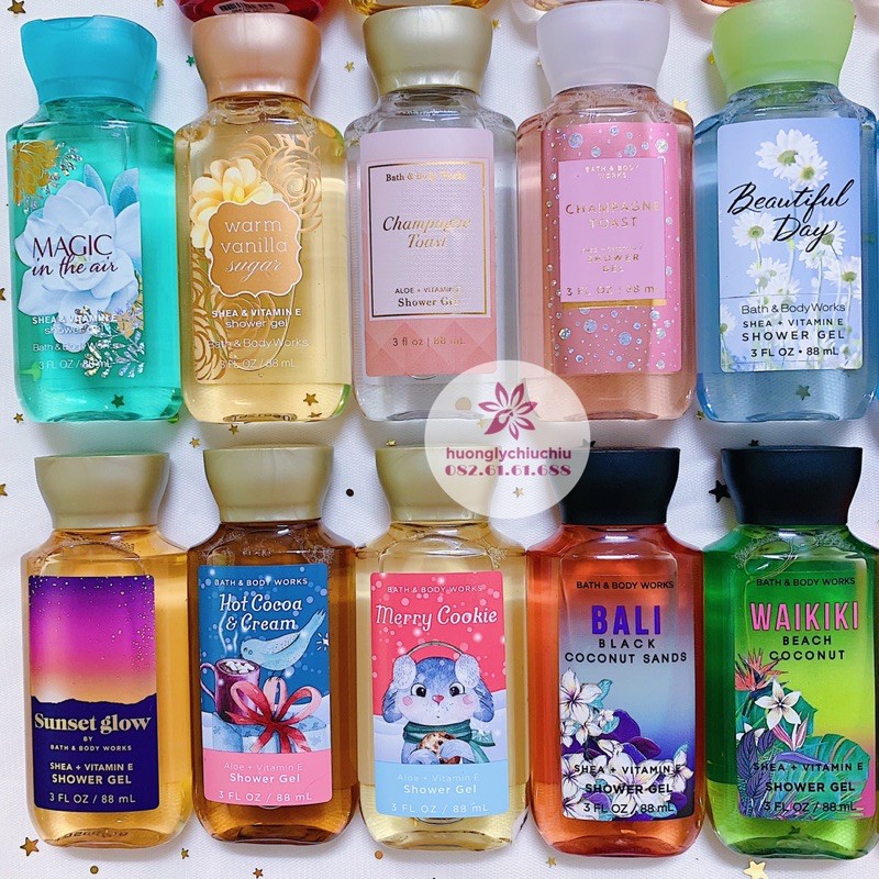 Sữa tắm Bath and body works 88ml