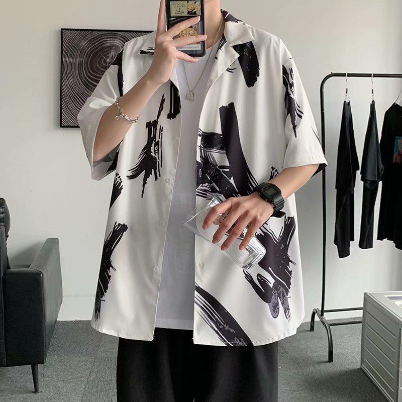Áo Sơ Mi Nam Tay Ngắn Phong Cách Thời Trang Hàn Quốc | BigBuy360 - bigbuy360.vn