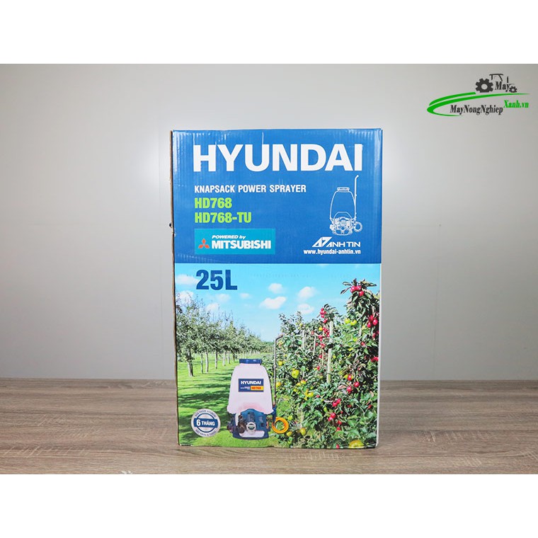 Bình xịt máy phun thuốc sâu Hyundai HD768-TU