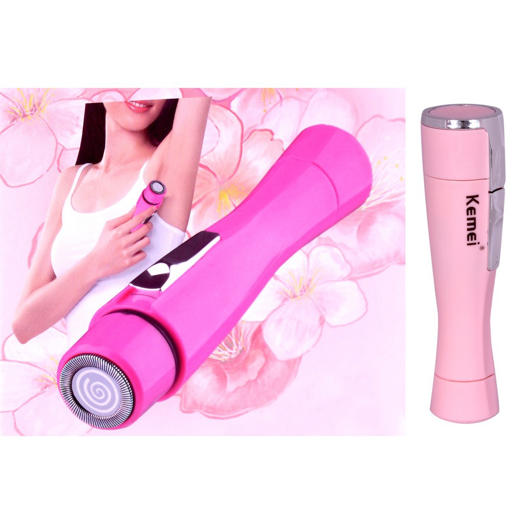 Máy cạo lông nách, lông chân,lông tay Kemei KM-1012