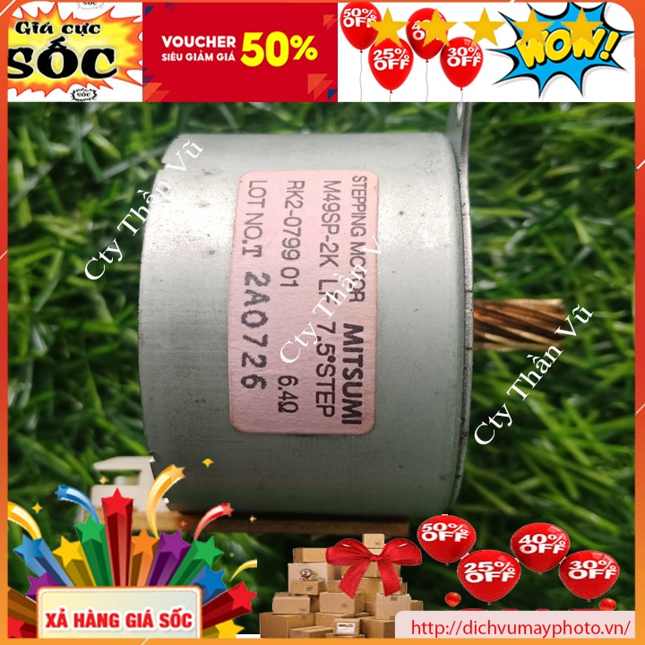 Mô tơ máy in canon 2900 1020 chất lượng chạy khỏe bền bỉ nguyên bản INECO