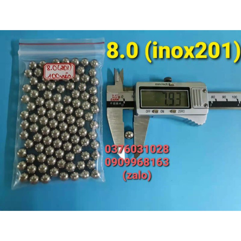 BI INOX 8.0 (HỘP 100 VIÊN)
