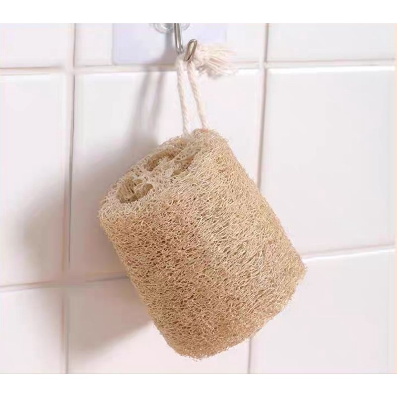 Combo 10 Xơ Mướp Cao Cấp Tự Nhiên / Bông Tắm Tẩy Tế Bào Chết / Miếng Rửa Chén Bát