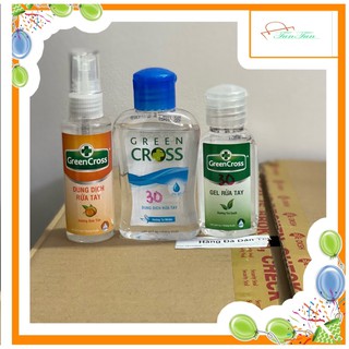 Gel rửa tay khô - Dung Dịch Rửa tay khô - Xịt rửa tay Green cross