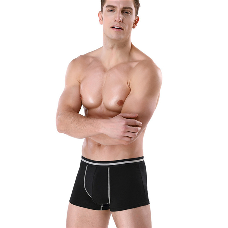 [abubbleVN]Men's Boxer Underwear Homme Underpants Panties Breathable U Convex Pouch Short