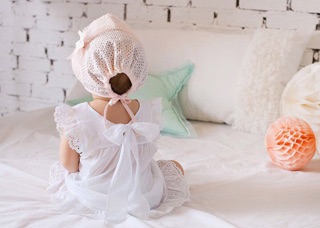 Nón Vải Cho Bé Kiểu Cô Gái Hà Lan