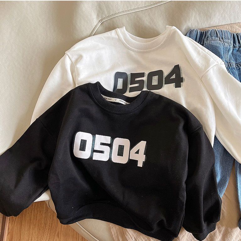 Áo Thun Cotton Cổ Tròn Tay Dài Phong Cách Ngoại Quốc Thời Trang Xuân Thu Mới Dành Cho Trẻ Em