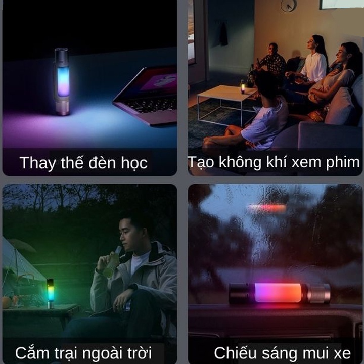 Đèn pin siêu sáng 12 trong 1 Xiaomi Nextool. Loa bluetooth kết hợp đèn đa năng