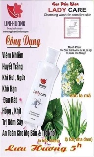 Dung dịch vệ sinh phụ nữ Lady Care
