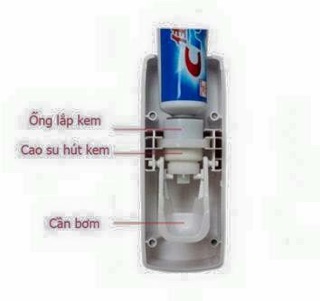 DỤNG CỤ NHẢ KEM ĐÁNH RĂNG TỰ ĐỘNG TOUCH ME