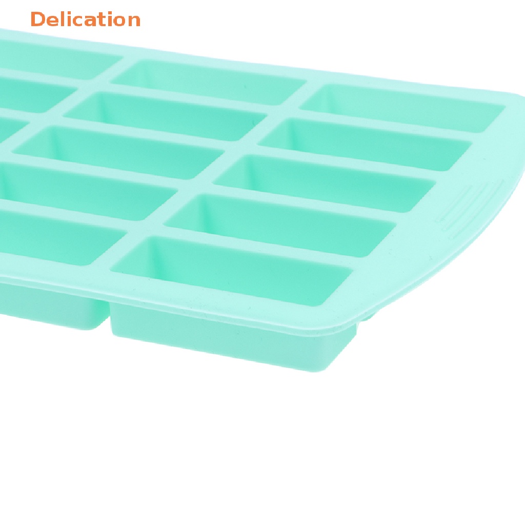 Khuôn silicone 15 ngăn hình vuông làm kẹo/ chocolate/ rau câu