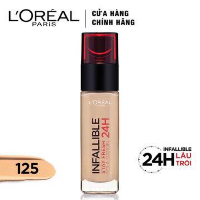 Kem Nền Lâu Trôi 24H L'Oreal Infallible 24 Fresh Wear Foundation 30ml