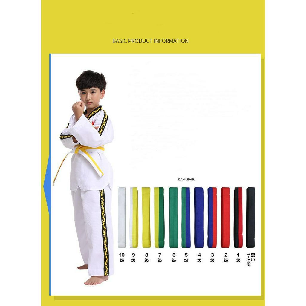 Dây Đai Tập Võ Thuật Karate Judo 1.8m/2.8m