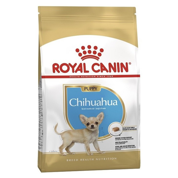 Thức ăn cho chó Chihuahua dưới 8 tháng tuổi Royal Canin Chihuahua puppy túi 1.5kg