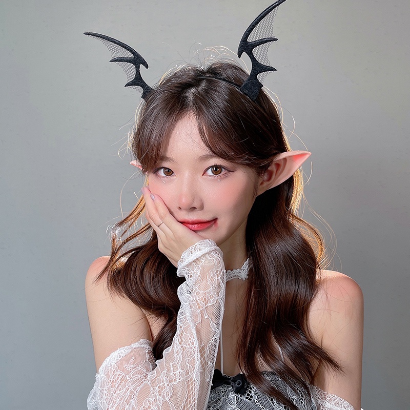 Cài Tóc Hình Sừng Quỷ Vui Nhộn Hóa Trang halloween Cho Bé Gái