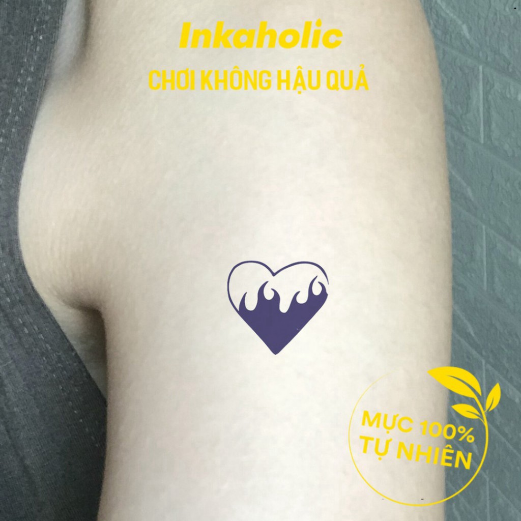 🔥CỰC HOT🔥  💥 Inkaholic xăm tạm thời Y HỆT xăm thật trong 15 ngày, 100% tự nhiên và chống nước