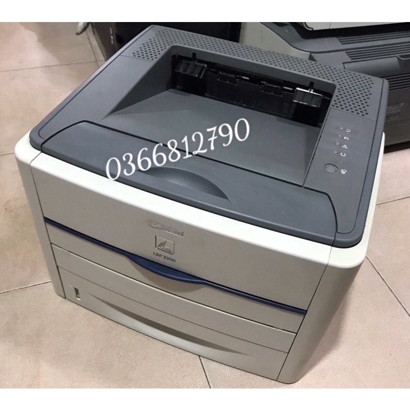 Máy in 2 mặt Canon 3300 cũ bền bỉ, cơ êm, in chuẩn