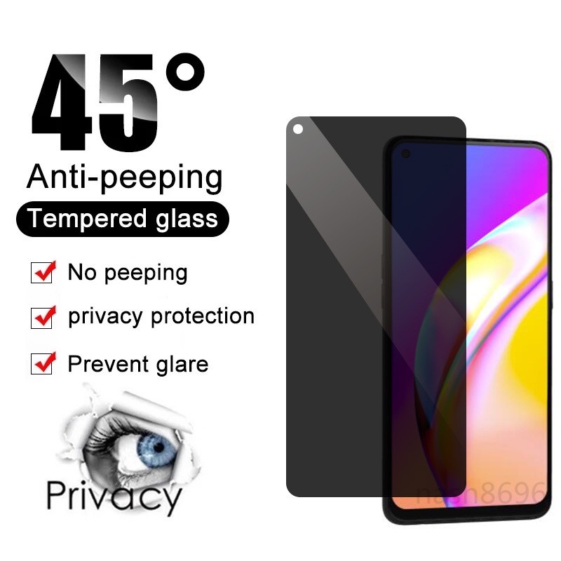 Ốp Điện Thoại Kính Cường Lực Chống Nhìn Trộm Cho Oppo Reno8 Reno7 Z Reno 7 8 Pro Lite 7Z 8Z 7SE 4G 5G