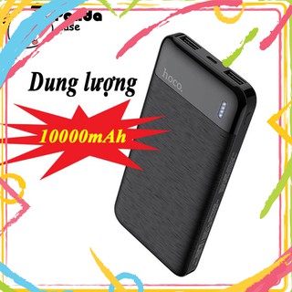 HH Pin Sạc Dự Phòng 10000mAh HOCO CJ1 - 2 Cổng Sạc – Chính Hãng - Có Đèn LED báo Pin HH