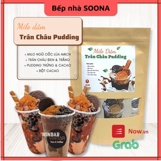 [Sỉ_Lẻ] Set Milo Dầm Trân Châu Pudding 20 Chén Siêu Ngon