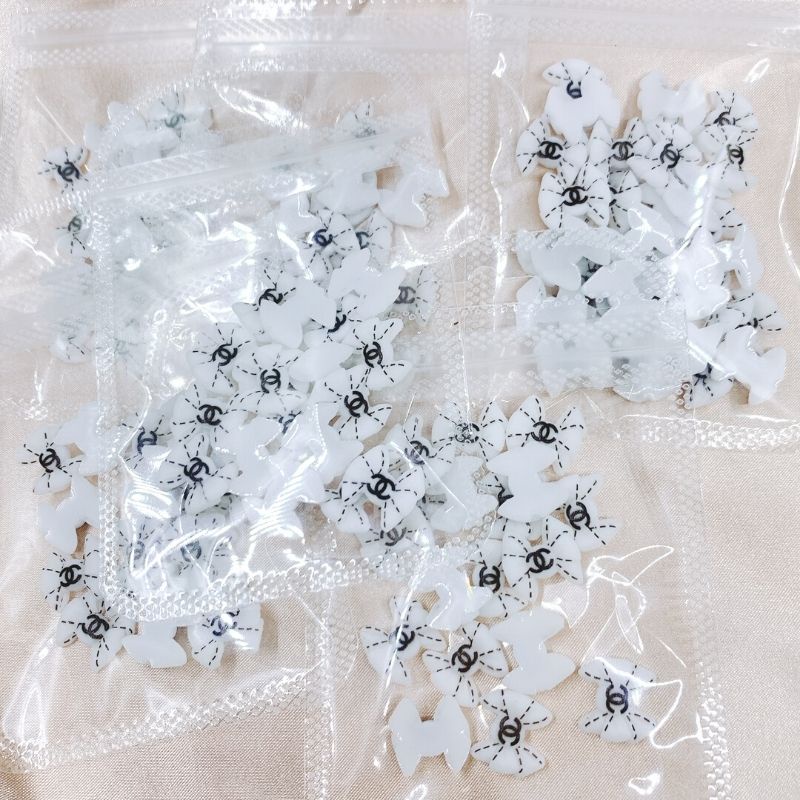 Charm Gấu Nơ Hoạt Hình Gắn Móng - Charm Nail Phong Cách Hàn Quốc