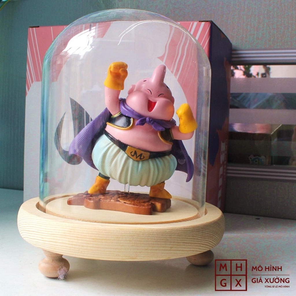 Siêu dễ thương Mô Hình Majin Buu - Mabu Cao 9cm - Tượng Figure Songoku Dragonball - Mô hình 7 viên ngọc rồng