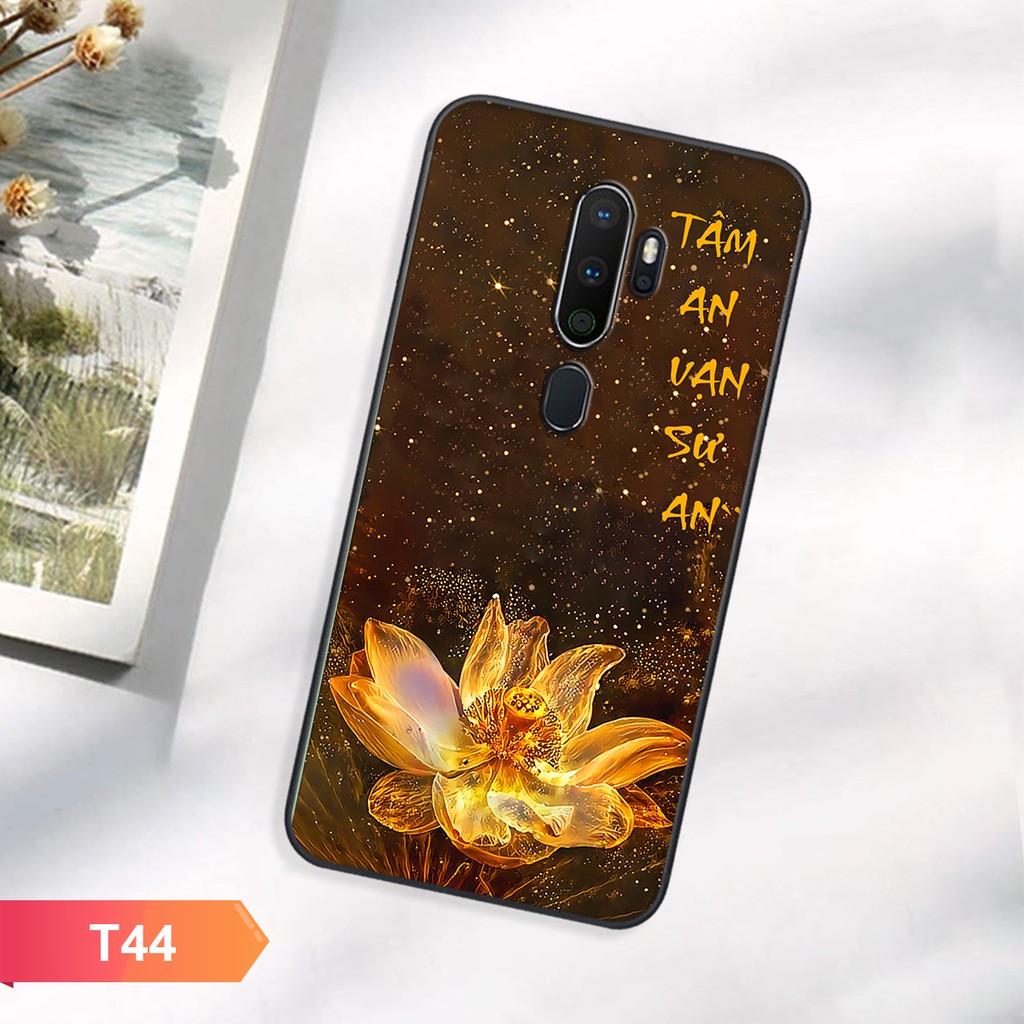 HÀNG NEW  Ốp Oppo A5/A9 2020 in hình may mắn tài lộc bình an
