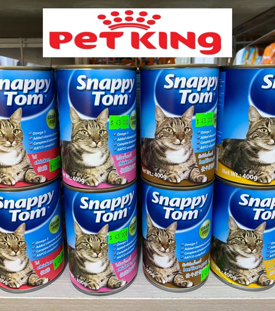 Pate Snappy Tom 400Gram Cho Mèo Yêu4 Hương Vị Thơm Ngon