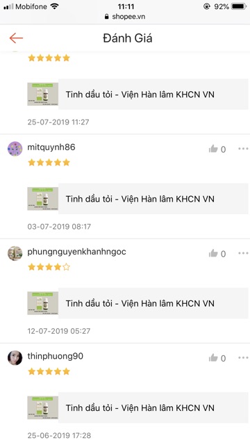 Tinh Dầu Tỏi Trị Ho Cảm Cúm - Viện Hàn Lâm Việt Nam