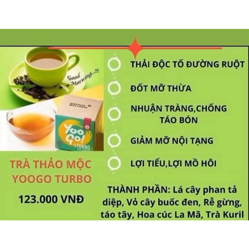 trà thảo mộc yoo go