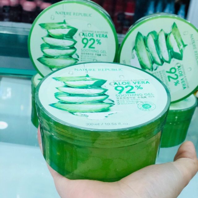 Gel Lô Hội Nature Republic Aloe Vera 92%