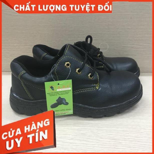 𝐑Ẻ 𝐍𝐇Ấ𝐓 Giày bảo hộ ABC mũi sắt chỉ vàng - hàng chính hãng giá hot Cao Cấp [ TOP BAN CHAY ] . NEW new ✔ * v $ :