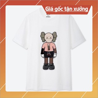 [SIÊU RẺ SIÊU ĐẸP] Áo Phông Kaws HOT TREND Màu Trắng