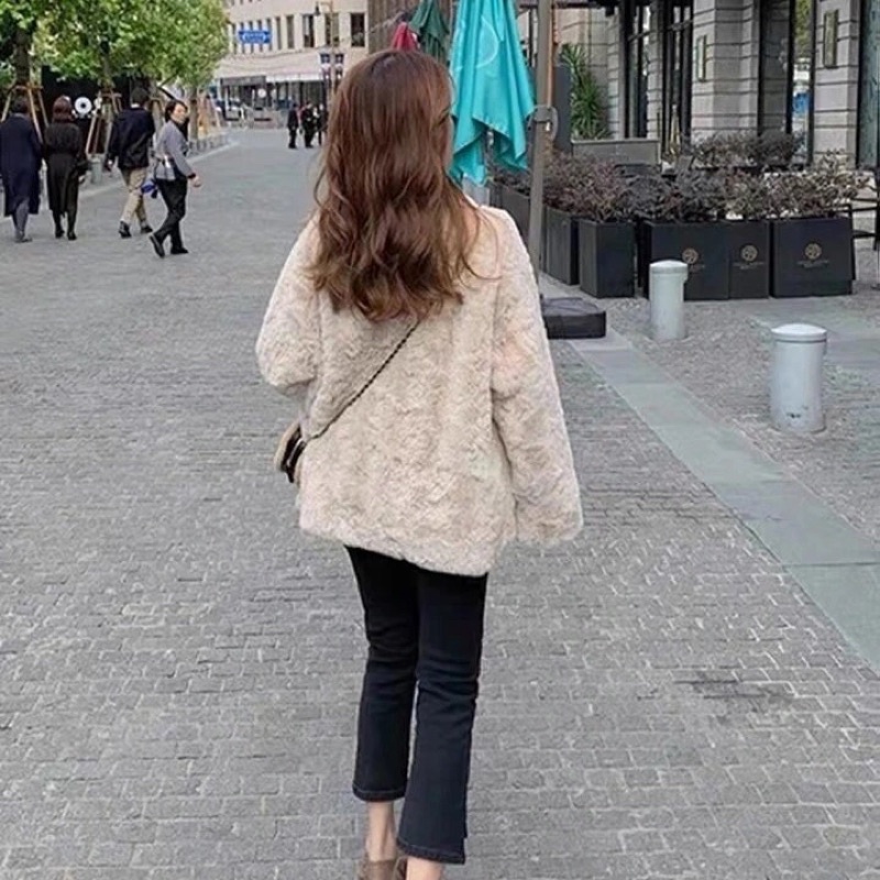 Áo khoác lông cừu hàng order tao.bao chuẩn xịn