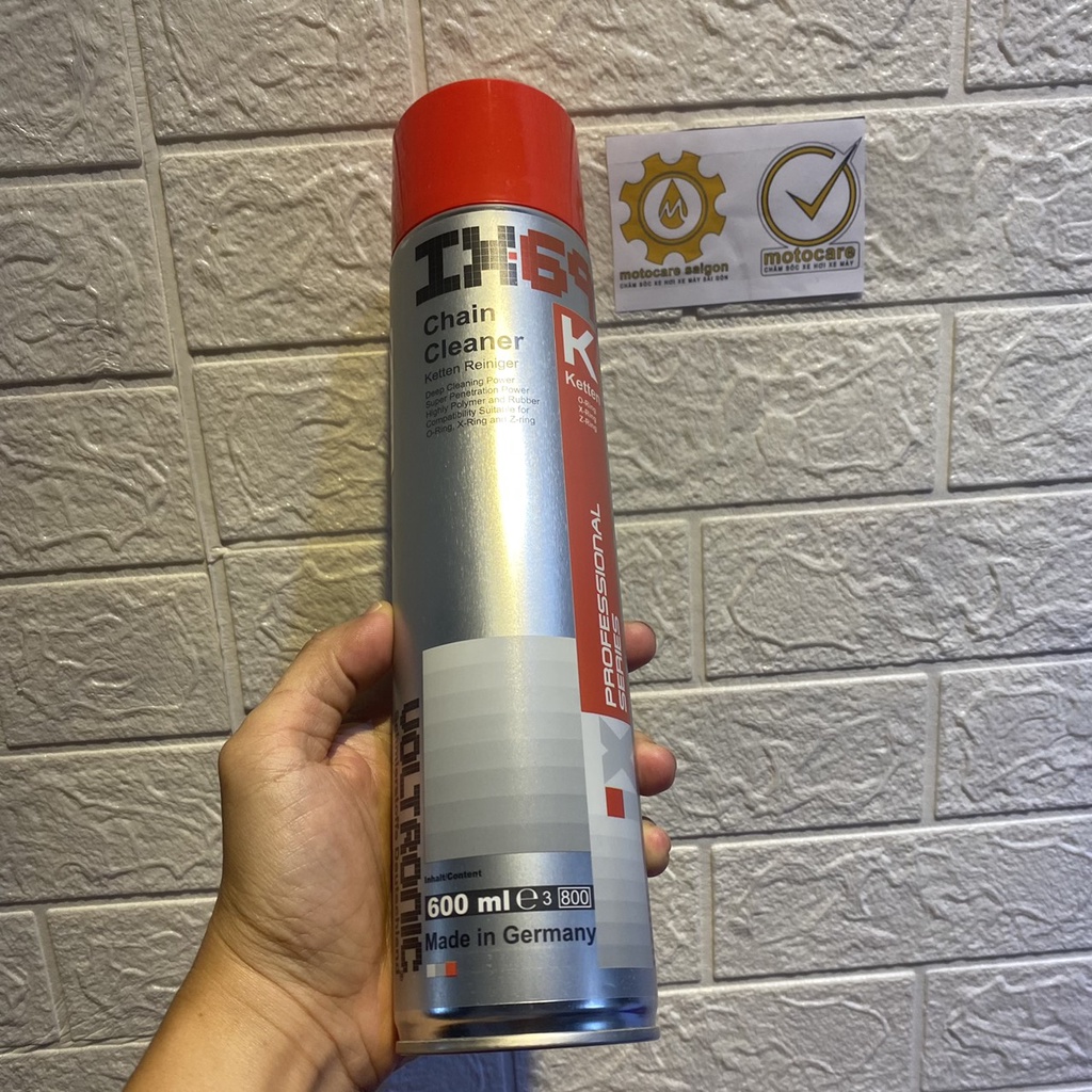 [Tặng bàn chải] Chai Vệ Sinh Sên VOLTRONIC IX69 600ml