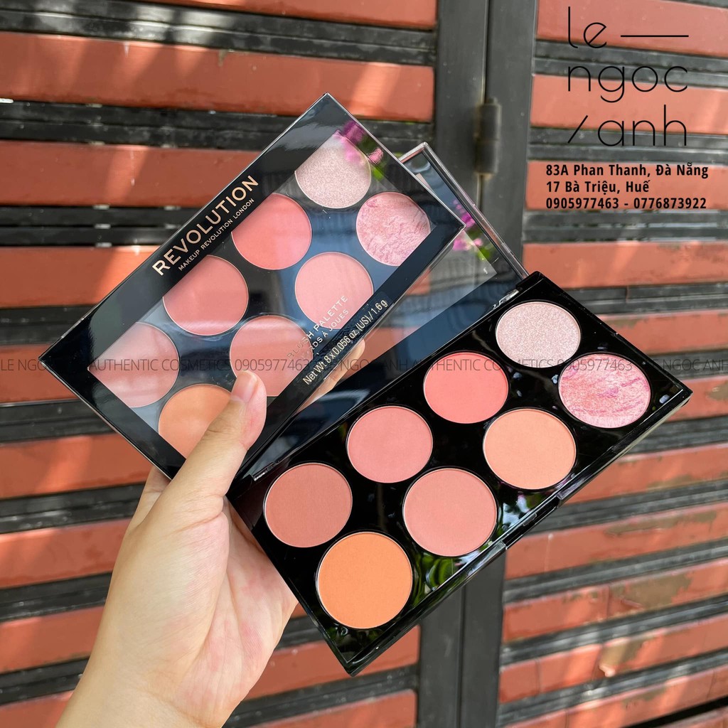 Bảng má hồng Revolution 8 ô HOT SPICE | BigBuy360 - bigbuy360.vn