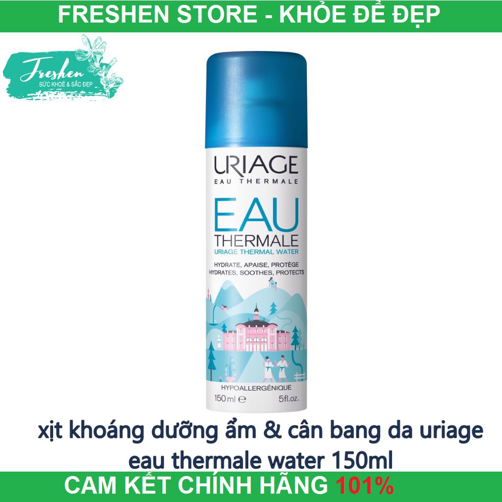 ✅ (CHÍNH HÃNG) Xịt khoáng dưỡng ẩm & cân bằng da Uriage Eau Thermale Water 150ml