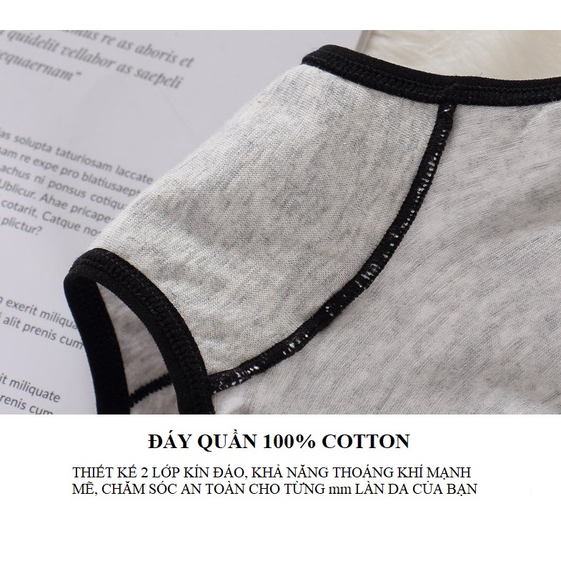 Quần lót nữ thể thao boxer cotton dạng đùi cao cấp (MS 10003) Anna Shop