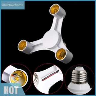 Đui đèn chia cổng 3 trong 1 e27 sang 3e27