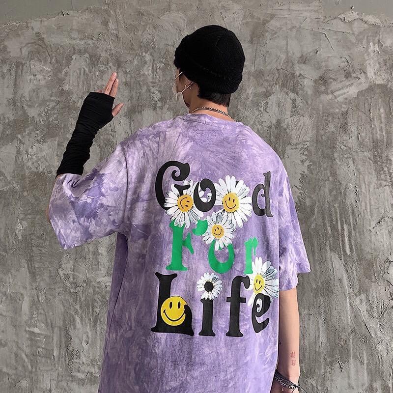 ÁO THUN LOANG IB BÔNG CÚC SIÊU HOT