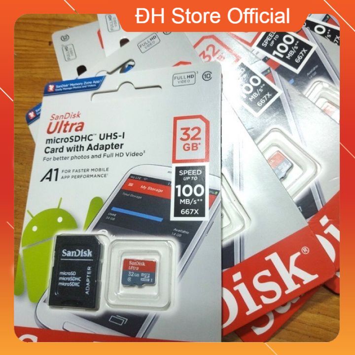 ❤️XẢ KHO ❤️Bán buôn &amp; Bán lẻ thẻ nhớ Micro SD 4G-8G-16GB-32GB-64GB chính hãng Class 6,10